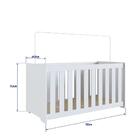 Quarto De Bebê Completo Aconchego 06 2 Portas 4 Gavetas Branc