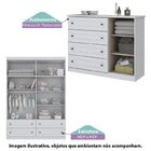 Quarto De Bebê Completo Americano Berço/cômoda/guarda Roupa