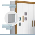 Quarto De Bebê Completo Berço 2 Em 1 Com Colchão Allegra Cômo