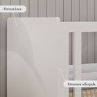 Quarto De Bebê Completo Berço 2 Em 1 Com Cômoda 4 Gavetas 1 P