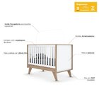 Quarto De Bebê Completo Berço 3 Em 1 Com Guarda Roupa 4 Porta