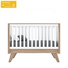 Quarto De Bebê Completo Berço 3 Em 1 Com Guarda Roupa 4 Porta