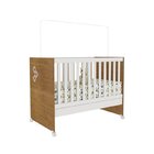 Quarto De Bebê Completo Berço Guarda Roupa 3 Portas Cômoda 3