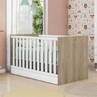 Quarto De Bebê Completo Berço Mini Cama E Guarda Roupa 3 Port