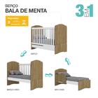 Quarto De Bebê Completo Cabaninha - Rústico/branco