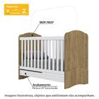 Quarto De Bebê Completo Cabaninha - Rústico/branco