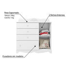 Quarto De Bebê Completo Classic - Branco