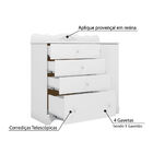 Quarto De Bebê Completo Classic - Branco