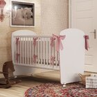 Quarto De Bebê Completo Com 1 Berço 1 Cômoda 1 Guarda Roupa A