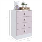 Quarto De Bebê Completo Com 1 Berço 1 Cômoda 1 Guarda Roupa A