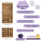 Quarto De Bebê Completo Com Berço 3 Em 1 Com Colchão Incluso