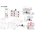 Quarto De Bebê Completo Com Berço 3 Em 1 Com Colchão Incluso