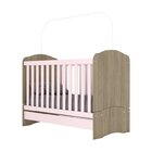 Quarto De Bebê Completo Com Berço 3 Em 1 Guarda-roupa 3 Porta