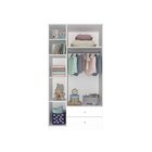 Quarto De Bebê Completo Com Berço 3 Em 1 Guarda Roupa 3 Porta