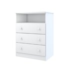 Quarto De Bebê Completo Com Berço 3 Em 1 Guarda Roupa 3 Porta