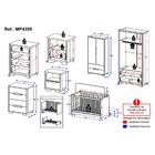 Quarto De Bebê Completo Com Berço 3 Em 1 Para Colchão 130x60c