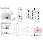 Quarto De Bebê Completo Com Berço Americano 3 Em 1 Teddy Mult
