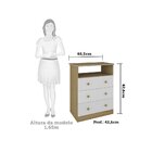 Quarto De Bebê Completo Com Berço Americano Guarda Roupa Cômo