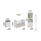 Quarto De Bebê Completo Com Berço Americano Uli Guarda Roupa