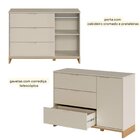 Quarto De Bebê Completo Com Berço, Cômoda E Guarda-roupa Cubo