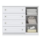 Quarto De Bebê Completo Com Berço E Cômoda Cômoda Nova York E