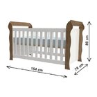 Quarto De Bebê Completo Com Berço, Guarda-roupa E Cômoda Lara