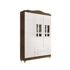 Quarto De Bebê Completo Com Berço, Guarda-roupa E Cômoda Lara