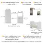 Quarto De Bebê Completo Com Berço Guarda-roupa E Cômoda Multi