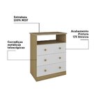 Quarto De Bebê Completo Com Berço Mini Cama Cômoda E Guarda R