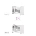 Quarto De Bebê Completo Com Berço Mini Cama E Cômoda Faz De C