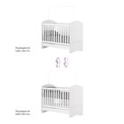 Quarto De Bebê Completo Com Berço Mini Cama E Cômoda Faz De C