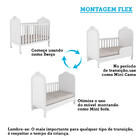 Quarto De Bebê Completo Com Berço Mini Cama E Guarda-roupa 10