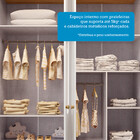 Quarto De Bebê Completo Com Berço Mini Cama Guarda-roupa E Cô