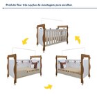 Quarto De Bebê Completo Com Cômoda, Berço Com Colchão E Guard