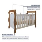 Quarto De Bebê Completo Com Cômoda, Berço Com Colchão E Guard
