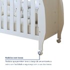 Quarto De Bebê Completo Com Cômoda, Berço E Guarda Roupas Mia