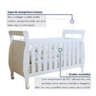 Quarto De Bebê Completo Com Cômoda, Berço E Guarda Roupas Mia