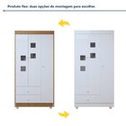 Quarto De Bebê Completo Com Cômoda, Berço E Guarda Roupas Mil