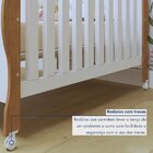 Quarto De Bebê Completo Com Cômoda, Berço E Guarda Roupas Mil