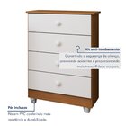 Quarto De Bebê Completo Com Cômoda, Mini Berço Com Colchão E