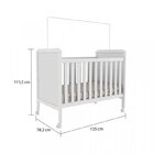 Quarto De Bebê Completo Com Guarda Roupa 3 Portas Cômoda E Be