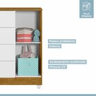 Quarto De Bebê Completo Com Guarda-roupa, Berço E Cômoda Lipe