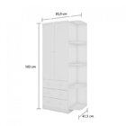 Quarto De Bebê Completo Com Guarda Roupa Cômoda E Berço 100%