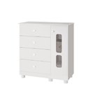 Quarto De Bebê Completo Com Guarda Roupa, Cômoda E Berço Kata