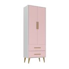 Quarto De Bebê Completo Com Guarda-roupa, Cômoda E Berço Magi