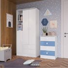 Quarto De Bebê Completo Com Guarda-roupa E Cômoda 376993 Espr