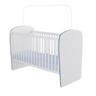 Quarto De Bebê Completo Cômoda 4 Gavetas Com Berço Arco-íris