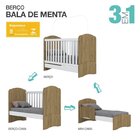 Quarto De Bebê Completo Cômoda 5 Gavetas Com Berço 3 Em 1 Abr