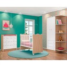 Quarto De Bebê Completo Doce Sonho 2 Portas E Berço Simples C