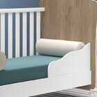 Quarto De Bebê Completo Doce Sonho Guarda Roupa 3 Portas Cômo